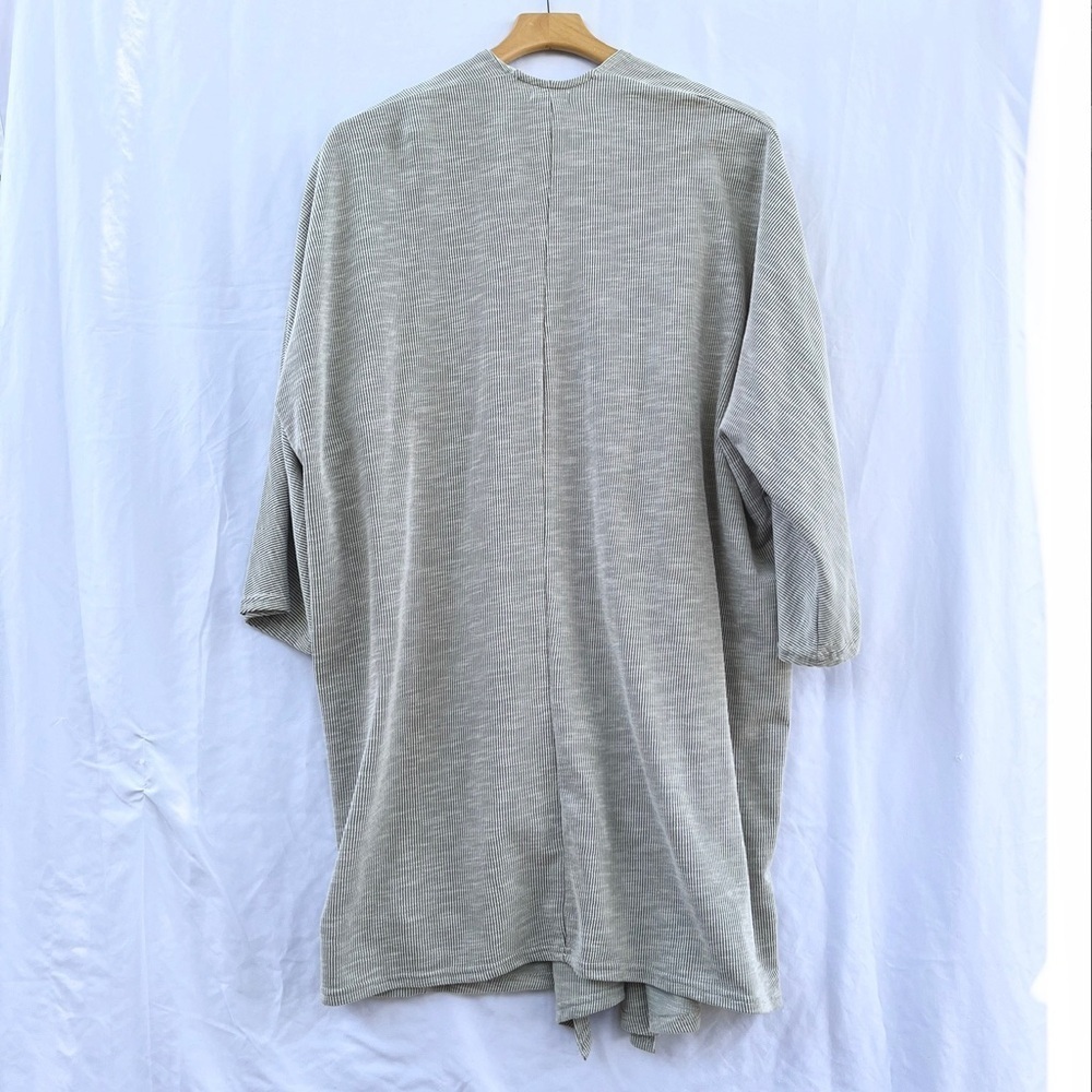 DONNI | NWT CHARM RIBBED STRIPED OPEN CARDIGAN SWEATER ONE SIZE - Picture 13 of 13